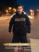 No 1 Quality Fashionable Solid Color Printed Hoodies