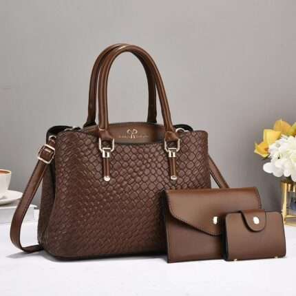 5 Luxury Woven Texture Shoulder Bags