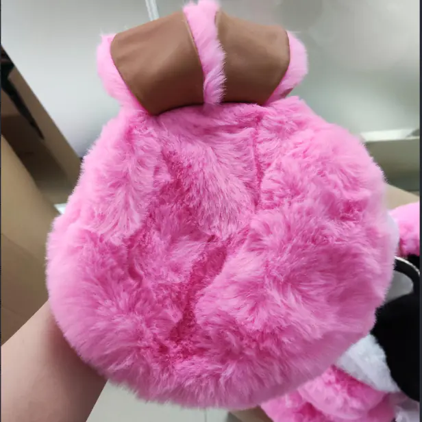 luxury plush bag